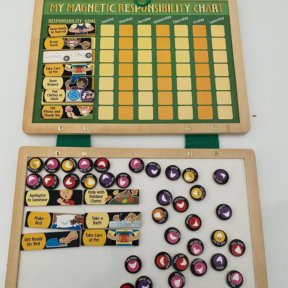 Melissa & Doug Magnetic Responsibility Chart